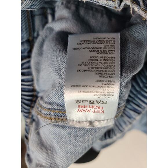 BDG Y2K Skate Cargo Jeans Baggy Womens Sz 25 Wide Leg Drapey 90s Y2K Streetwear - Picture 6 of 10